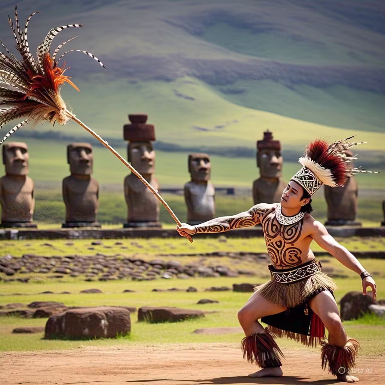 Tapati Rapa Nui en la Isla de Pascua, Chile